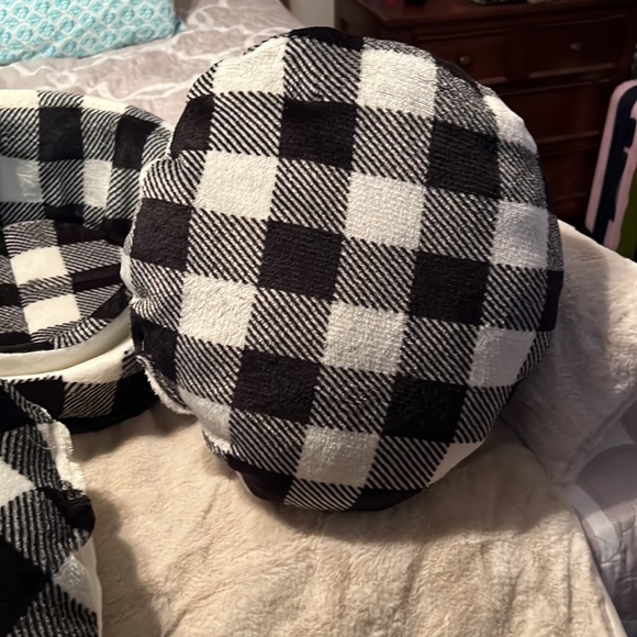 Small dog/cat bed with two pillows. New - Picture 3 of 6